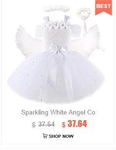 Dark Witch Halloween Costumes for Girls Black Devil Angel Fancy Trailing Dress with Feather Wings Bat Horns Kids High Low Outfit