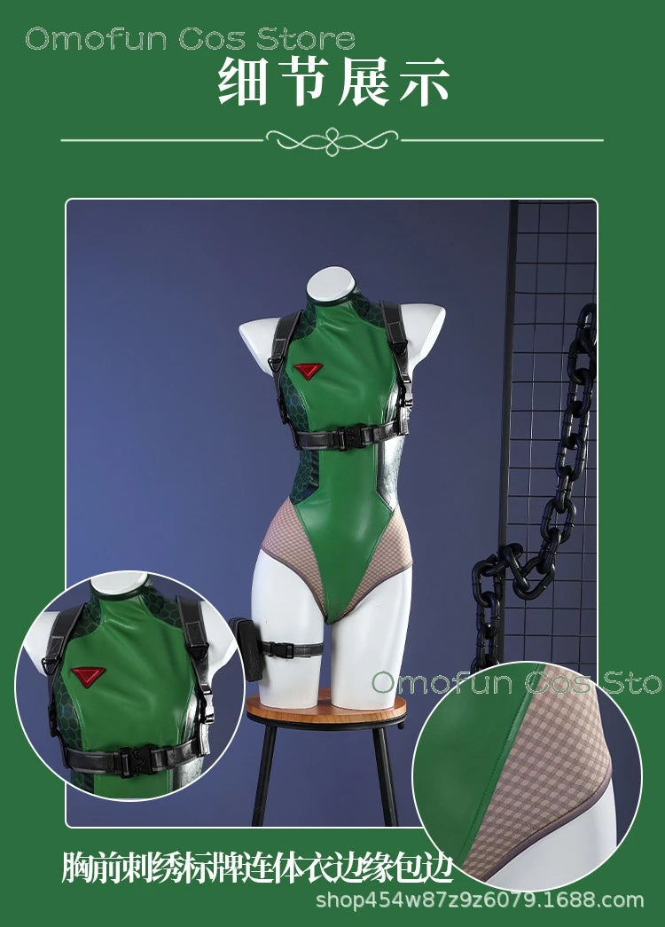 Halloween Costume OW Street Collaboration Cammy Fighter Widowmaker Cosplay Costume Game Character Outfit Halloween Sexy Christma