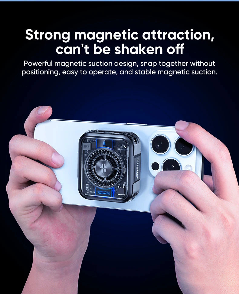 REDMAGIC Cooler 5 Mobile Game Radiator 3D VC Liquid Cooling 36W High Power Cooling For iPhone 16 RedMagic 10 Pro xiaomi 15