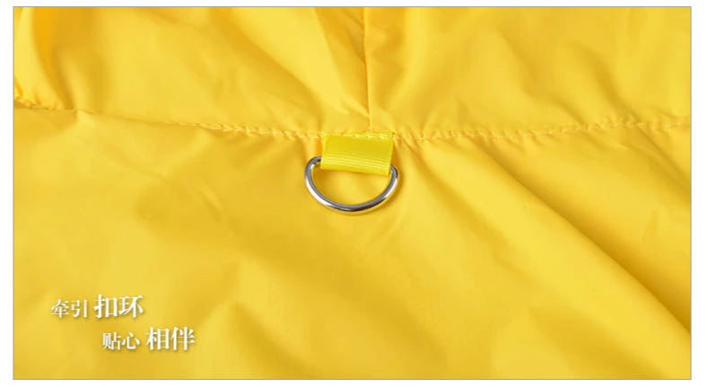 Dog Raincoat Puppy Rain Coat with Hood Reflective Waterproof Dog Clothes Soft Breathable Pet Cat Small Dog Rainwear XS - 5XL
