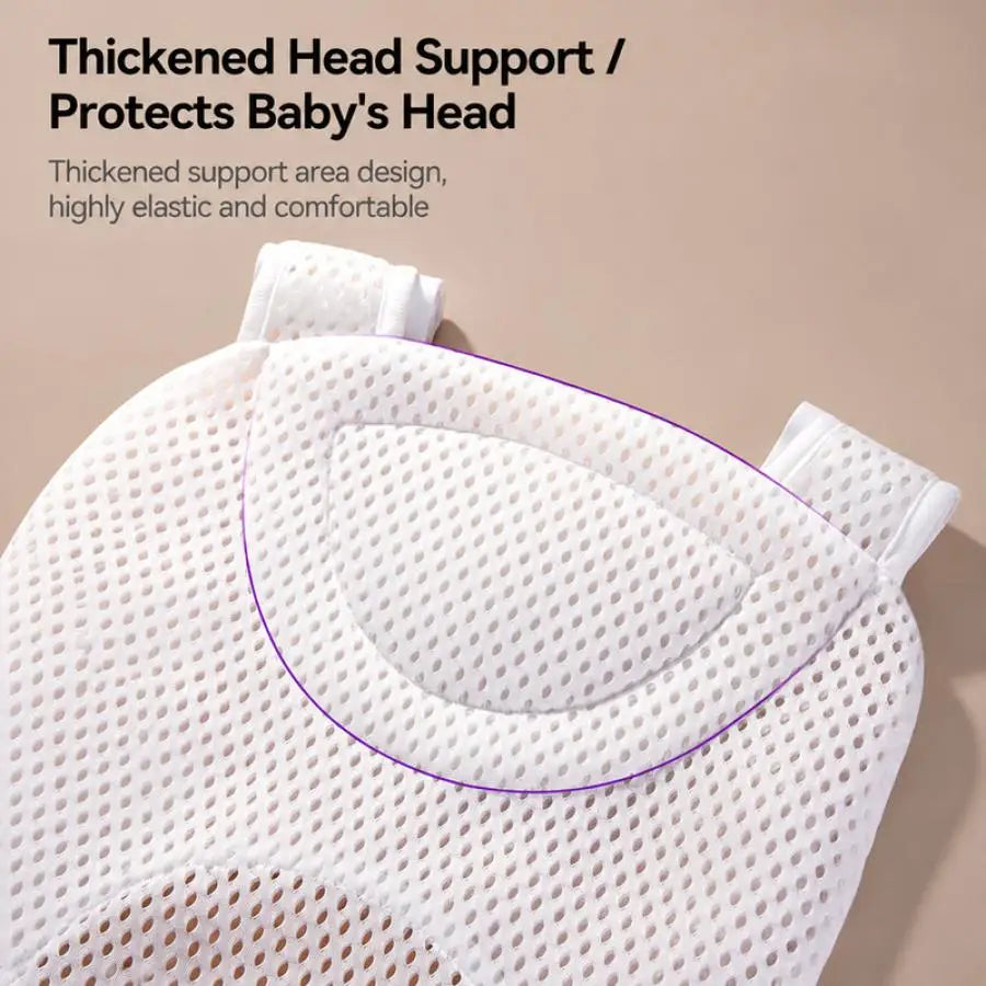 Avent Baby Bath Mat Newborn Bath Cushion Support Non Slip Quick Dry Adjustable Recline Sit 2 In 1 Bathtub Pad Newborn Baby Tub
