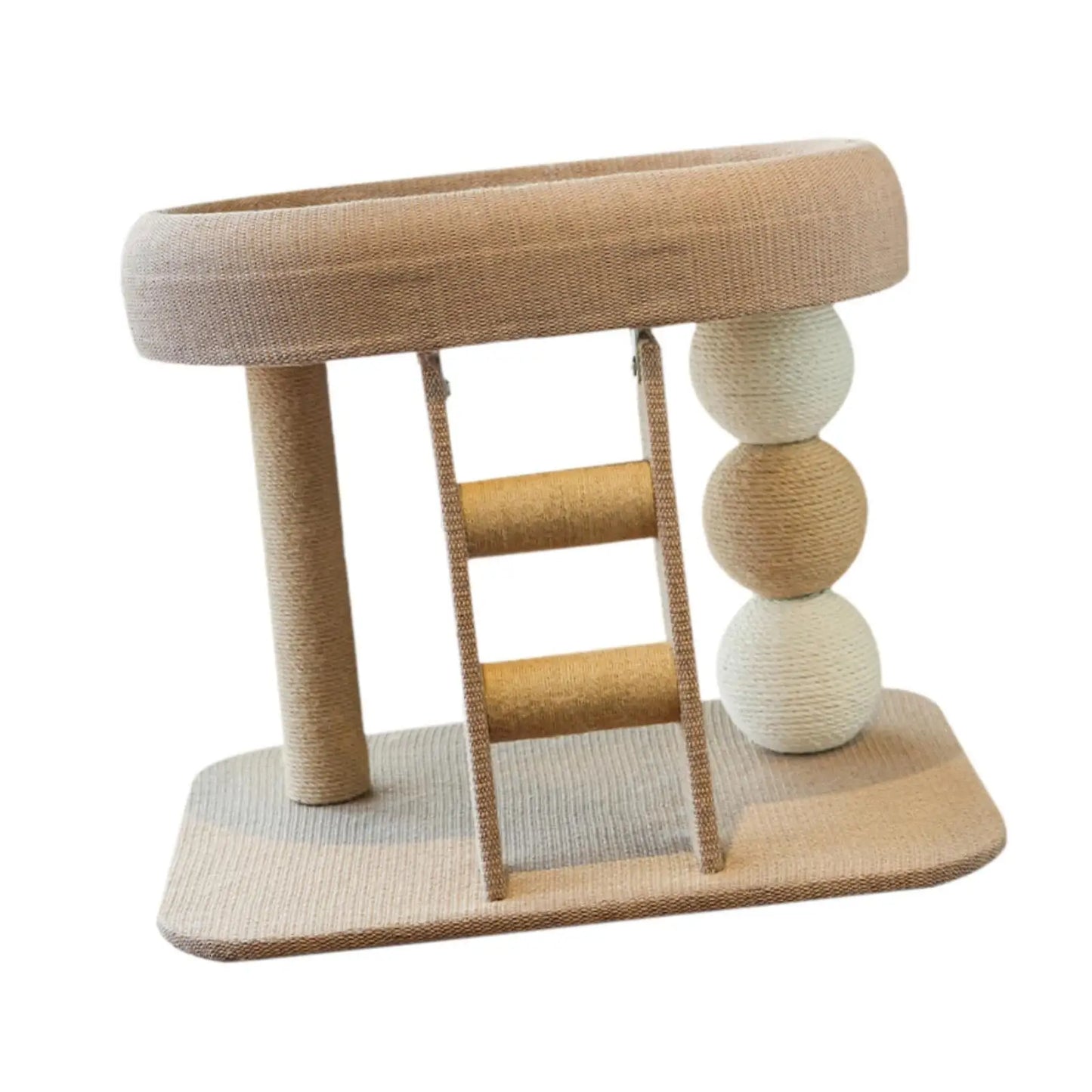 Small Cat Tree Tower with Top Perch Scratching Post Furniture Protection Training Toy for Indoor Cats/kittens Climbing Frame