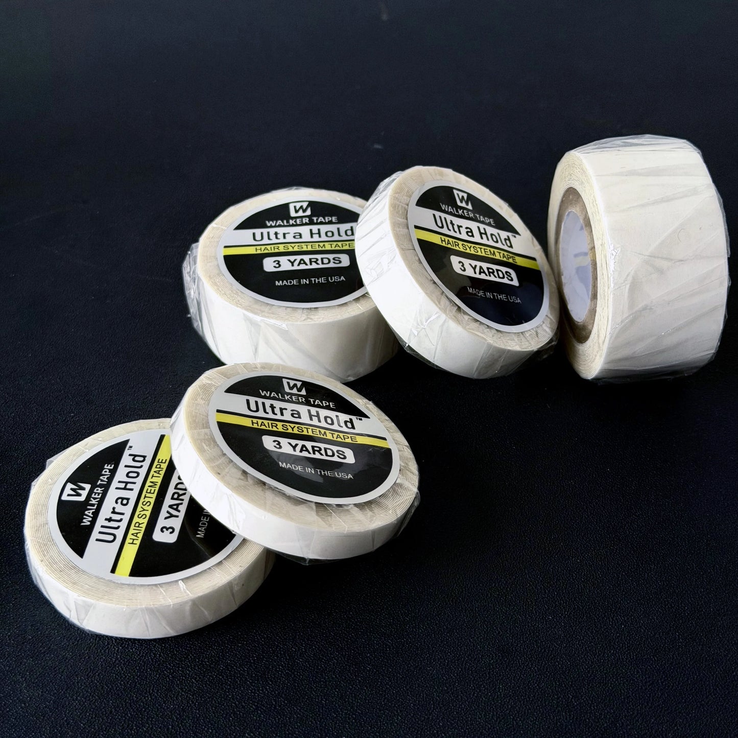 Walker Tape Ultra Hold Lace Front Hair System Tape 3/12Yards 4Sizes 0.8/1.0/2/2.54cm Strong Adhesive Wig Toupee Tape