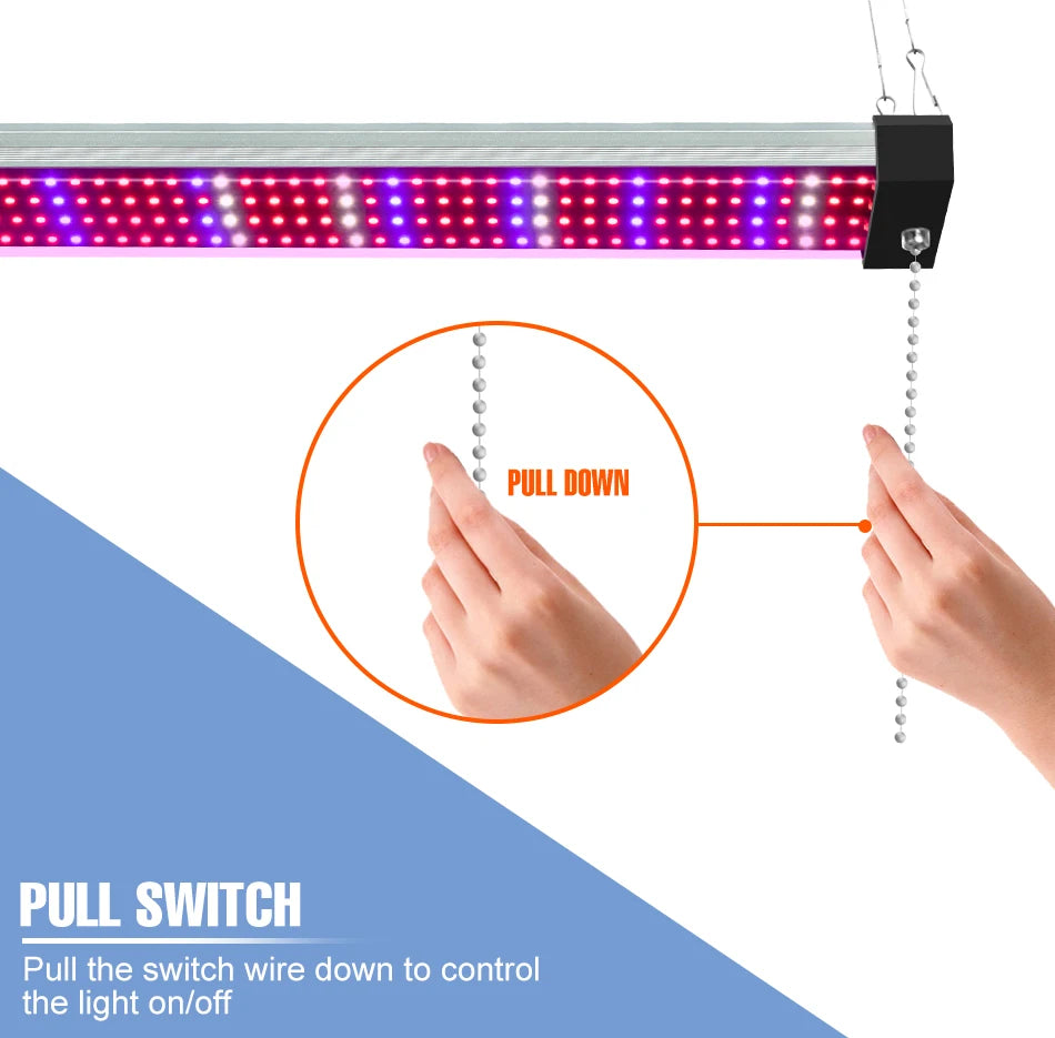 LED Quantum Board Plant Grow Light  Full Spectrum Indoor Flower Seedling Hydroponic Greenhouse Vegetable Cultivation Growth Lamp