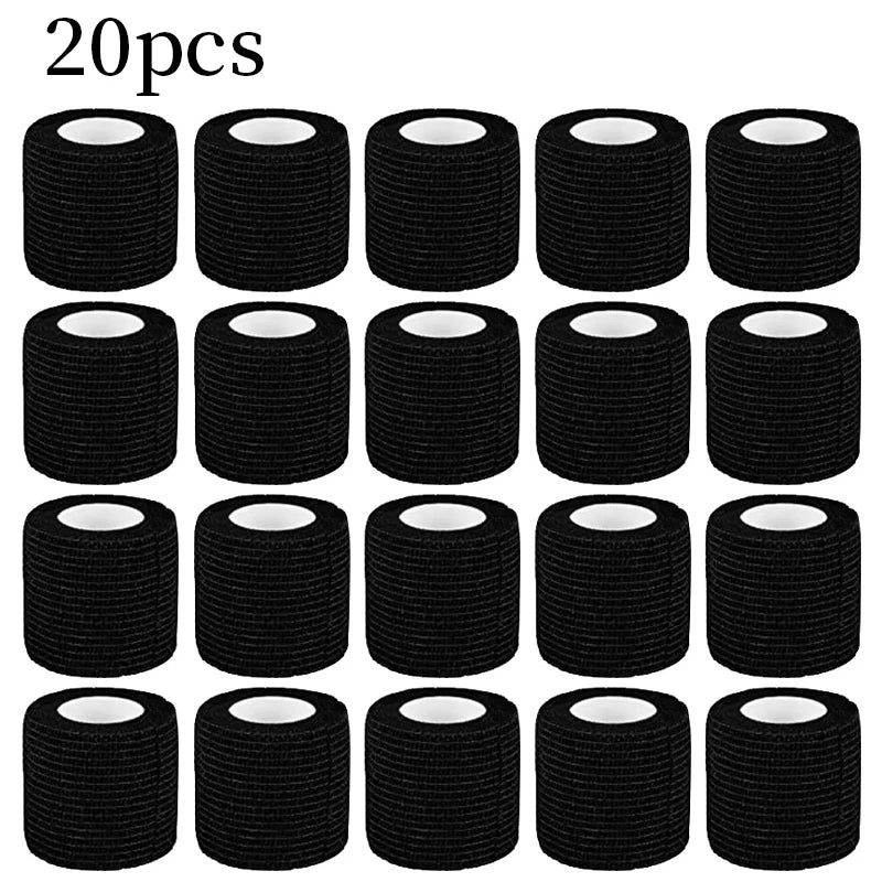5/10/15/20Pcs Hot Tattoo Grip Bandage High Quality Waterproof Self Adhesive Tattoo Accessories Hot Soft Cotton Tattoo Supplies
