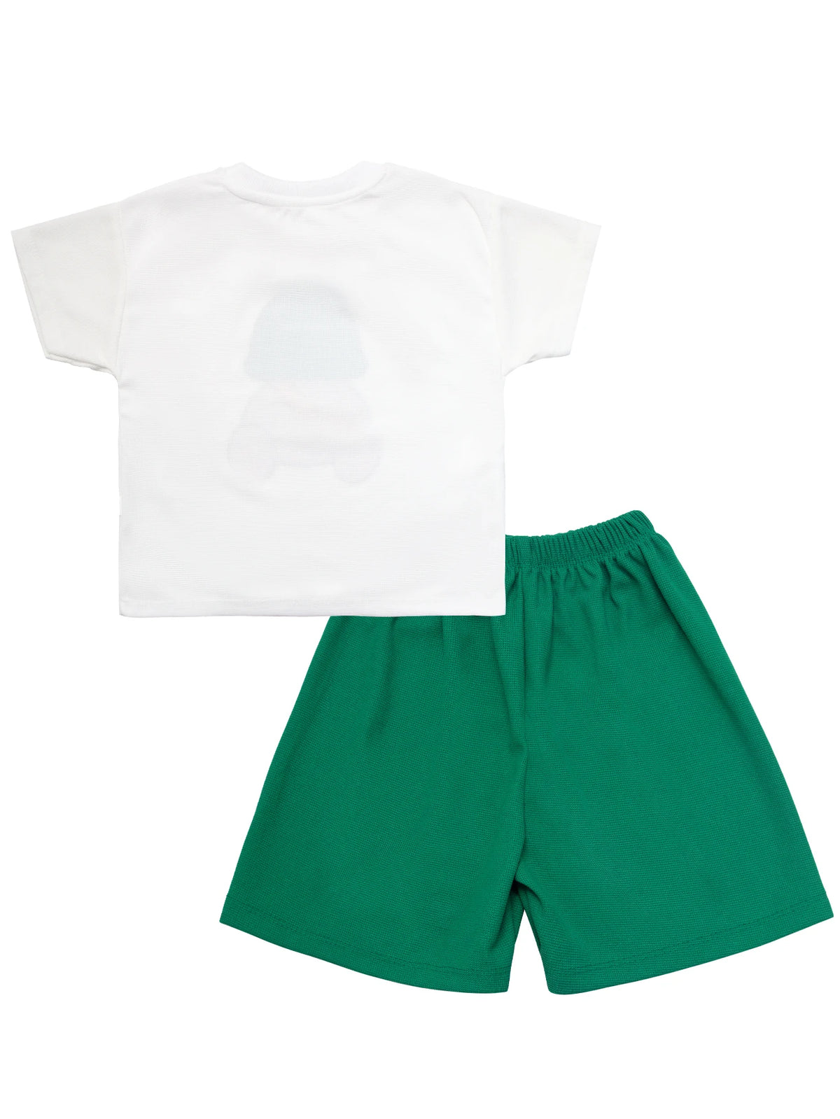 Summer Toddler Baby Clothes Children Boys Cotton Bear Short Sleeve T-Shirt+Shorts 2pcs Set Kids Fashion Sports Costume 1-6 Years