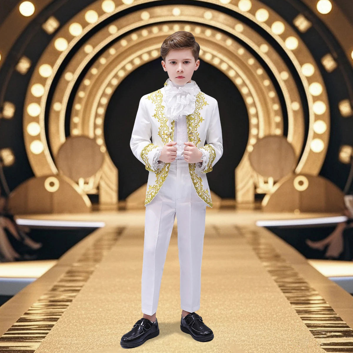 Boys Suit kids Prince Costume Halloween Carnival Outfit Teenager Wedding Photography Graduation Prom Birthday Party Gift Tuxedo