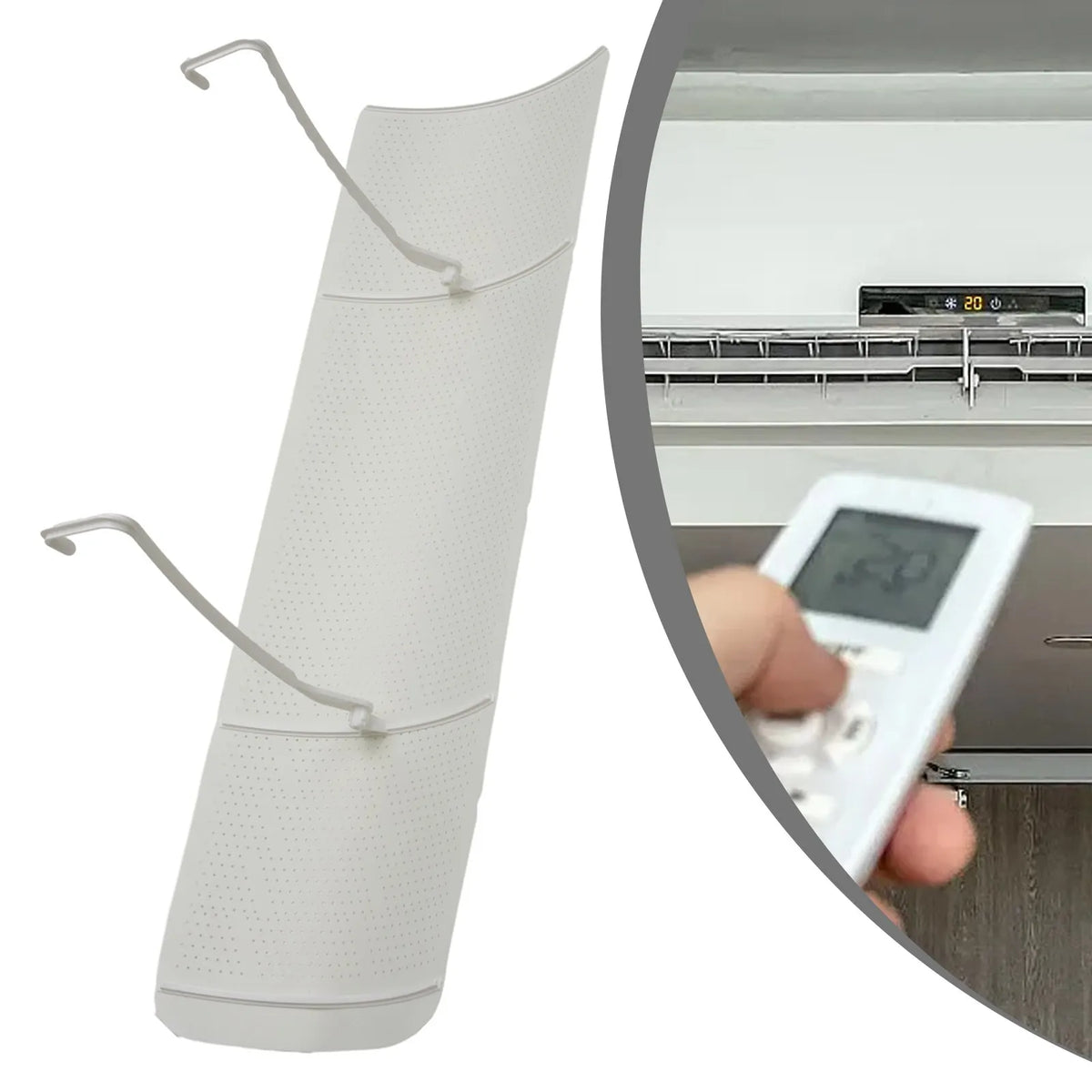 Air Conditioner Wind Deflector Home Air Conditioning Windshield Adjustable Shade Wind Guide Anti-Direct Blowing Shield