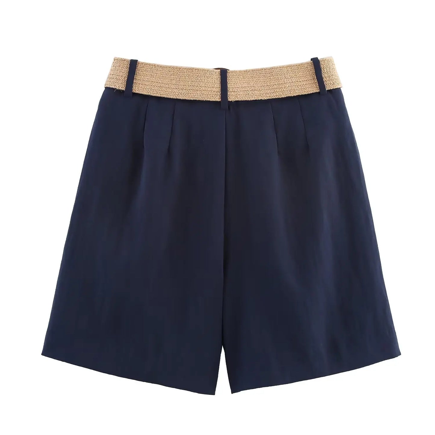 Women's Shorts High Waist Y2k Belt Short Woman Streetwear Harajuku Baggy Jeans Skort Beach Bermuda Pants Y 2k Summer New