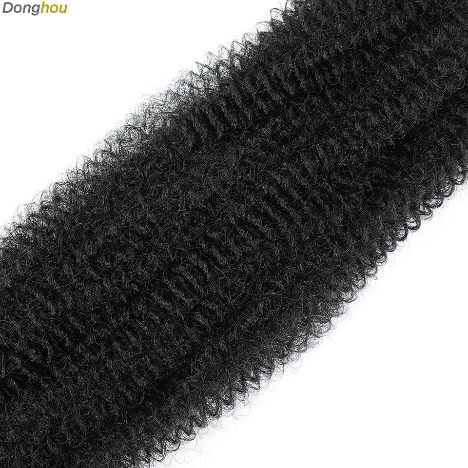 Donghou Ombre Blonde Ginger Afro Twist Hair 350 1B 30 27 613 Bug Colors Springy Twist Braiding Hair for Soft Locs Marley Braids