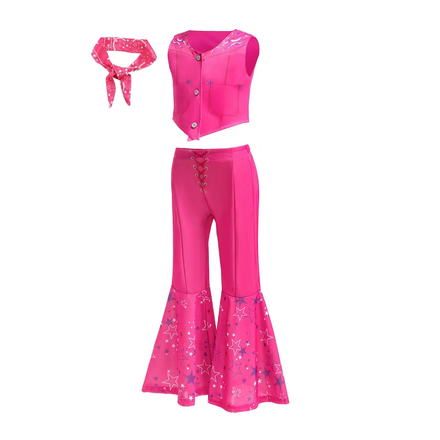 Descendant Costume Play 2026 Teen Fantasy Comedy Film The Rising of Red Cosplay Kylie Cool Outfit Halloween Dress up for Girls