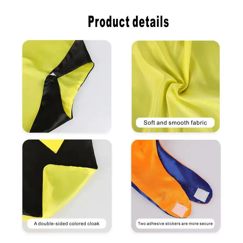 Halloween 7 Colors Dinosaur Costume Cloak with Hat for Boy Birthday Party 70CM Toothless Dragon Fancy Cape Mask Cosplay Costumes