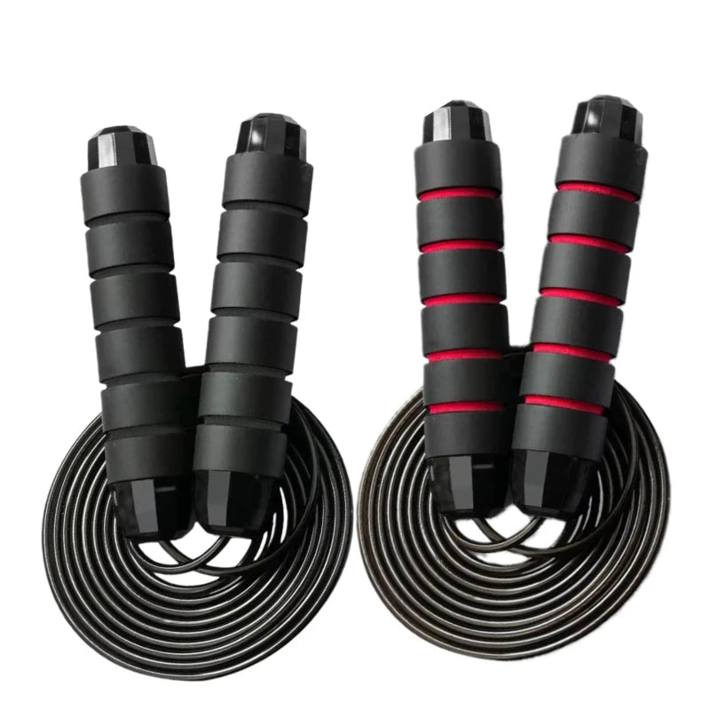 The New Jump Rope Steel Wire Skipping Exercise Adjustable Jumping Fitness Workout Training Home Sport Equipment Tangle-Free