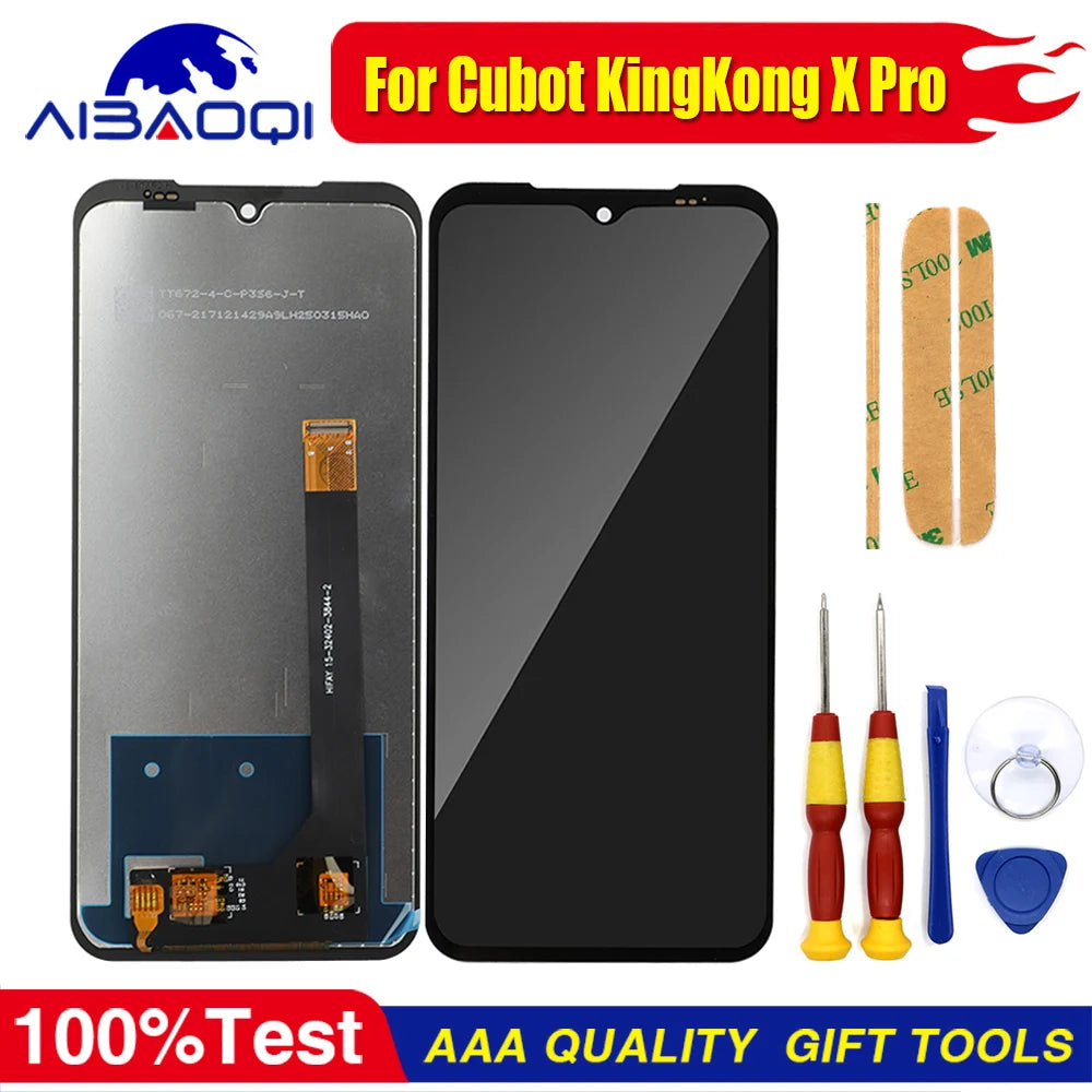 Touch Screen For CUBOT KingKong Star 2 KingKong X Pro KingKong Mini 3 KingKong Mini 4 Pocket 3 LCD Display Digitizer Free Tools
