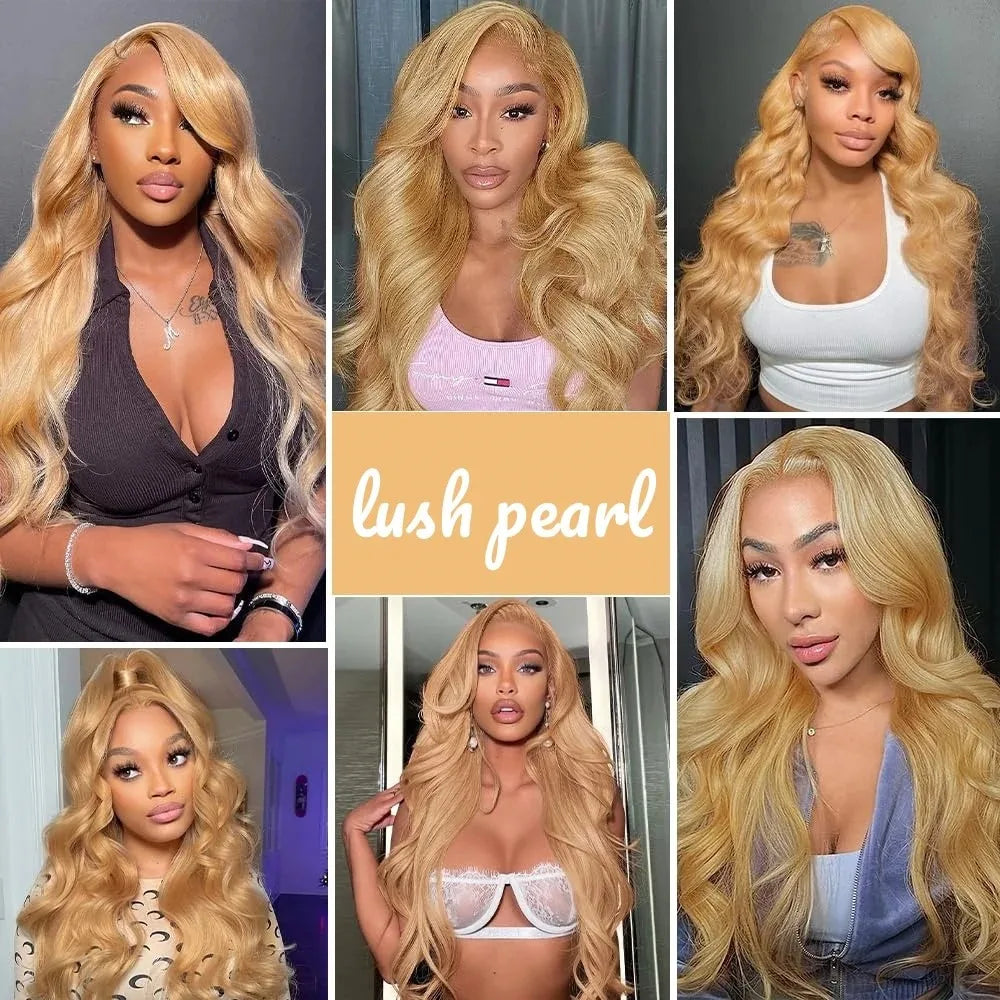 White Wig Body Wavy Lace Front Wig 13x4 HD Heat Fiber Pre Plucked Synthetic And Blend For Women Daily Wear Clearance Cosplay