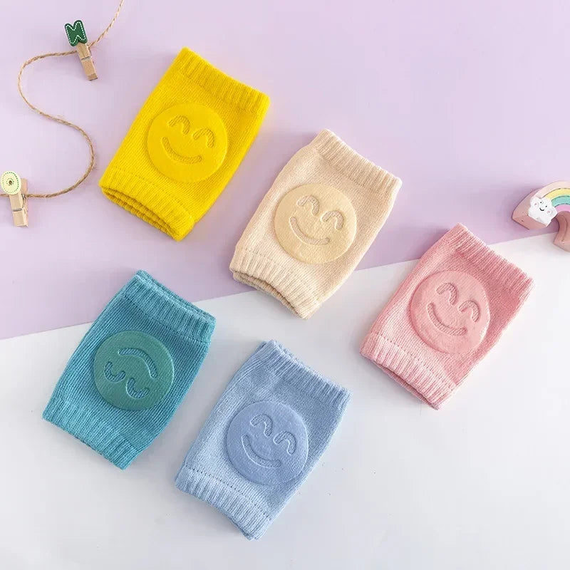 1/5 Pair Baby Knee Pads Non-slip Crawling Cushion Toddler Knee Protector Leg Warmers Infant Accessory Girls Boys Safety Kneepad