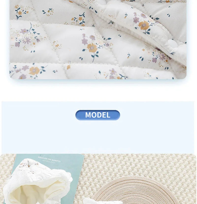 2024 Fall & Winter Baby Clothes 0-2 Y Sweet Toddler Girls Floral Fur Lining Rompers Infant Newborn Warm Jumpsuit with Hat