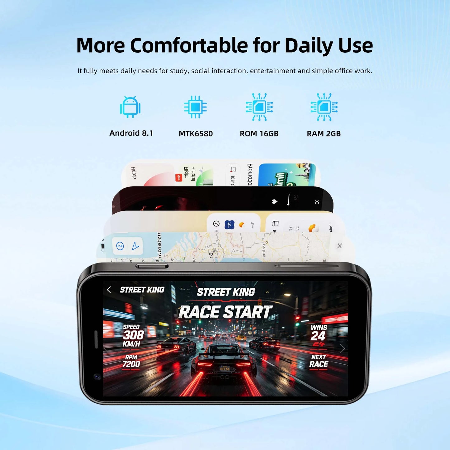 SERVO 15SE Ultra Mini Palm Smartphone 3G WCDMA Android Dual SIM WiFi Hotspot GPS Play Store 16GB ROM 3.0" Pocket Mobile Phone