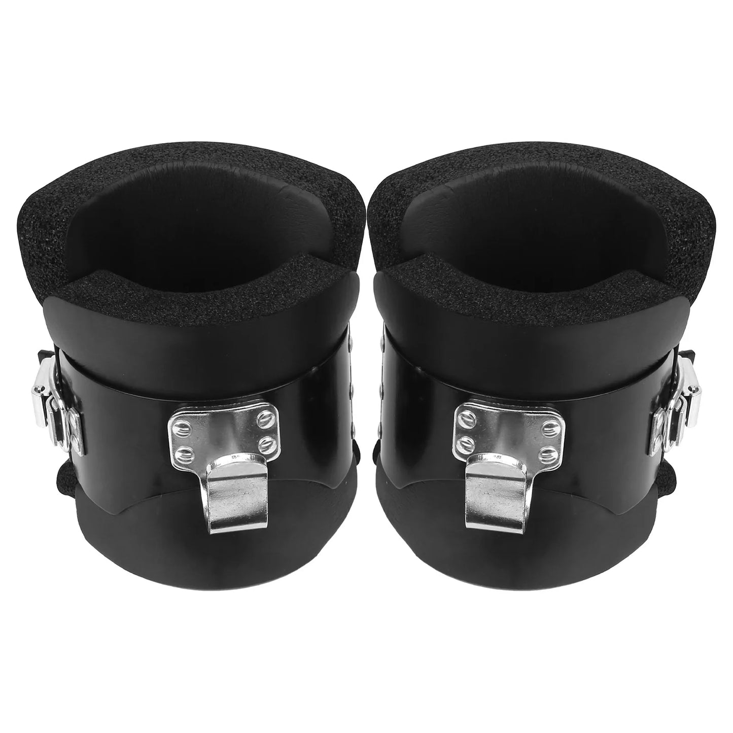 Upside Down Shoes Pair of Hanging Pull Up Boots Anti-Gravity Inversion Hang Up Boots for Home Gym Fitness Neck Back Pain Relief