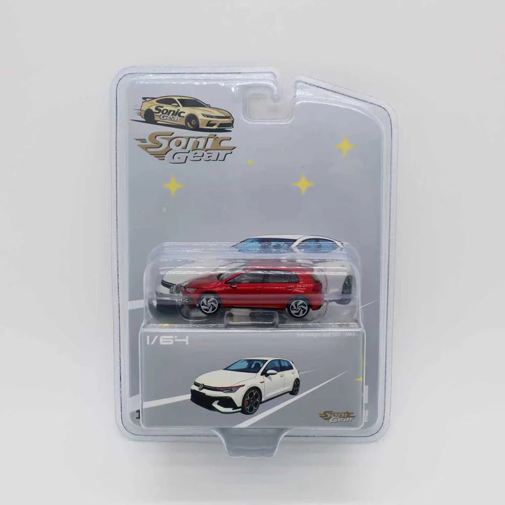 New 1/64 Diecast Car Model Volkswagen Golf Cars Alloy Simulation Small-scale Car Model Miniature Toy Collection Decoration Gifts