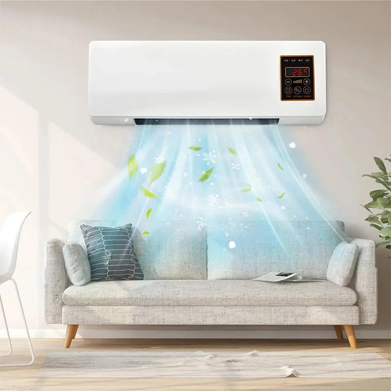 Wall-mounted Air Conditioner Fan and Heater RV Air Conditioner Fan Heater Combo Split Portable Ductless Air Conditioner