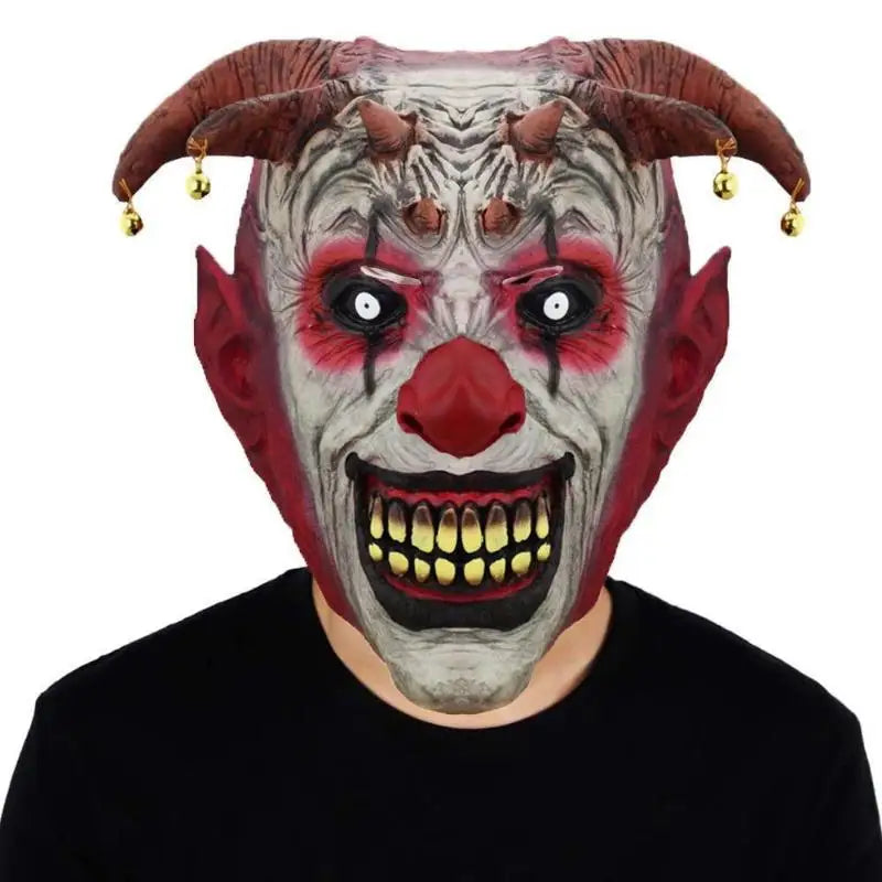 Halloween Various Clown Mask Cosplay Party Mask Latex Masks Helmet NPC Funny Prank Scare Headgear Bar Party Costume Props Mask