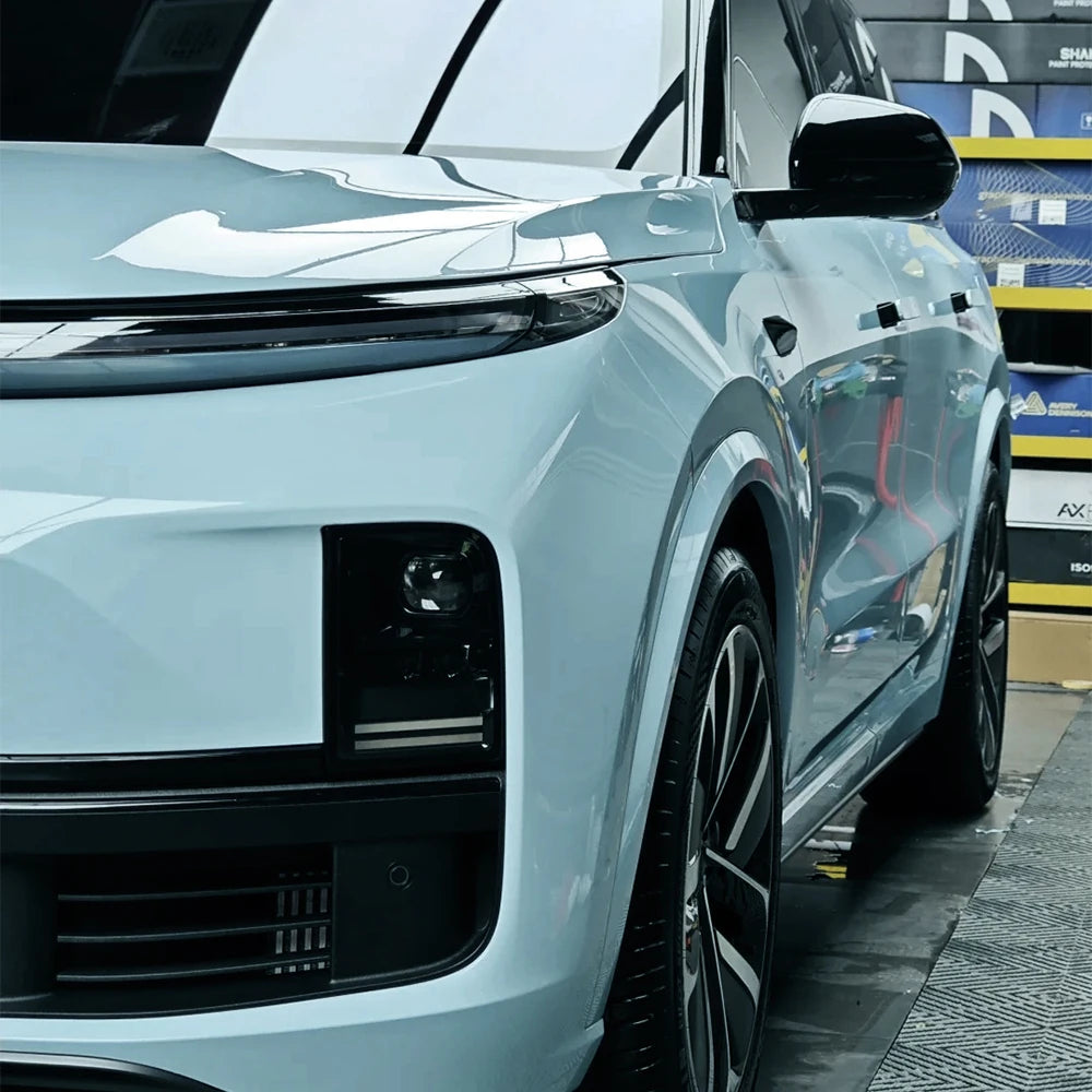 Gulf Blue Vinyl Wrap Car Motorcycle Adhesive Vinyl Body Wrapping Film Waterproof PVC Auto Decal Car Accessories Decoration