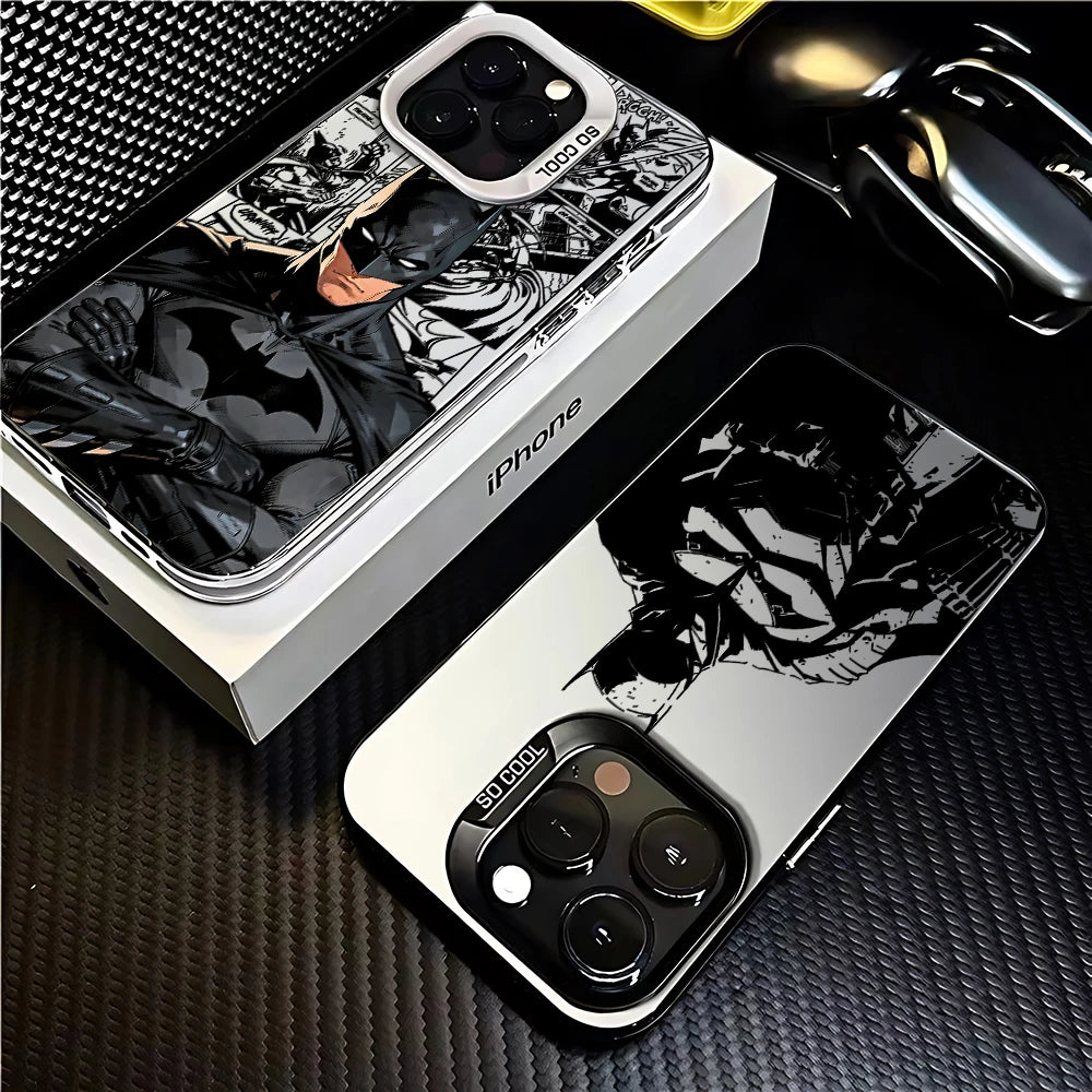 Cool Anime B-Batmans Phone Case For iPhone 17 17e 16e 16 15 14 13 12 11 mini Pro Max X XR 8 Air Plus Anti Fall Matte Back Cover