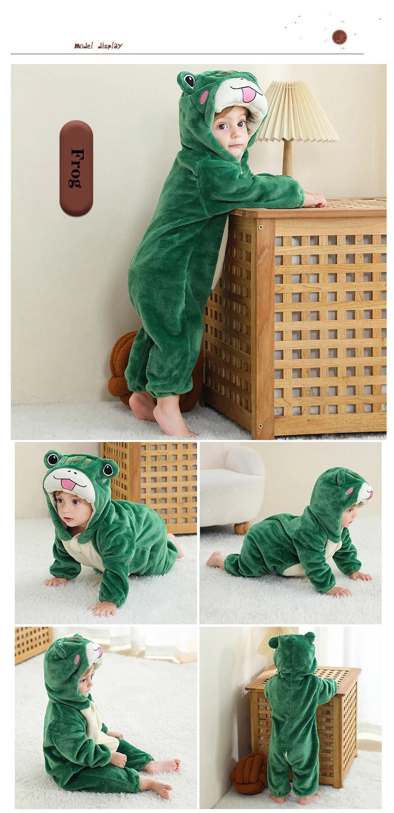 0 to 4 Years Baby Pajamas Winter Cartoon Sleeping Clothes Boys Dinosaur Pijamas Onesies Girls Clothes Toddler Night Bodysuits