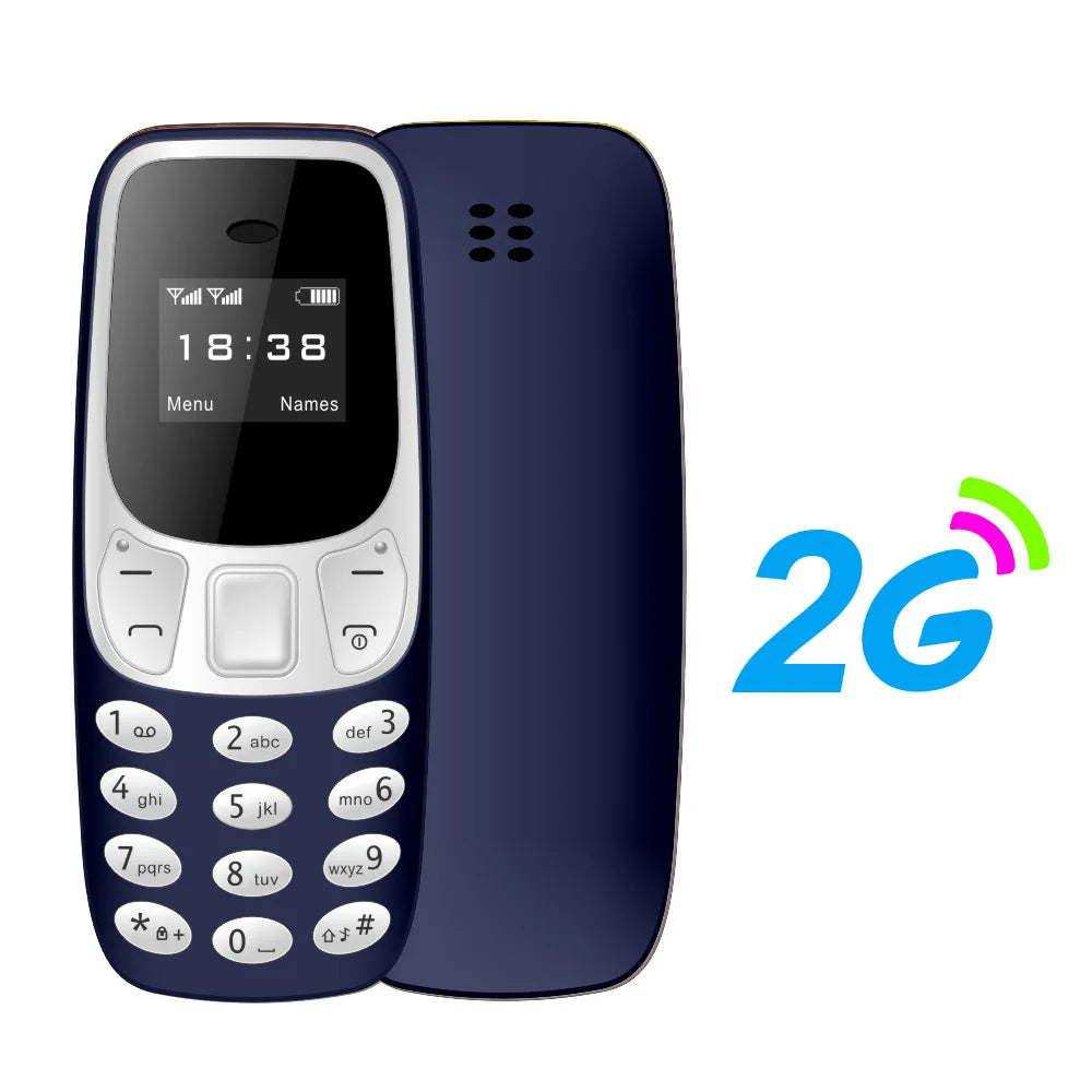 SERVO BM10 Super Mini Mobile Phone Dual SIM Magic Voice Dial Bluetooth Earphone Auto Call Recording Blacklist Mp3  2G Cellphones