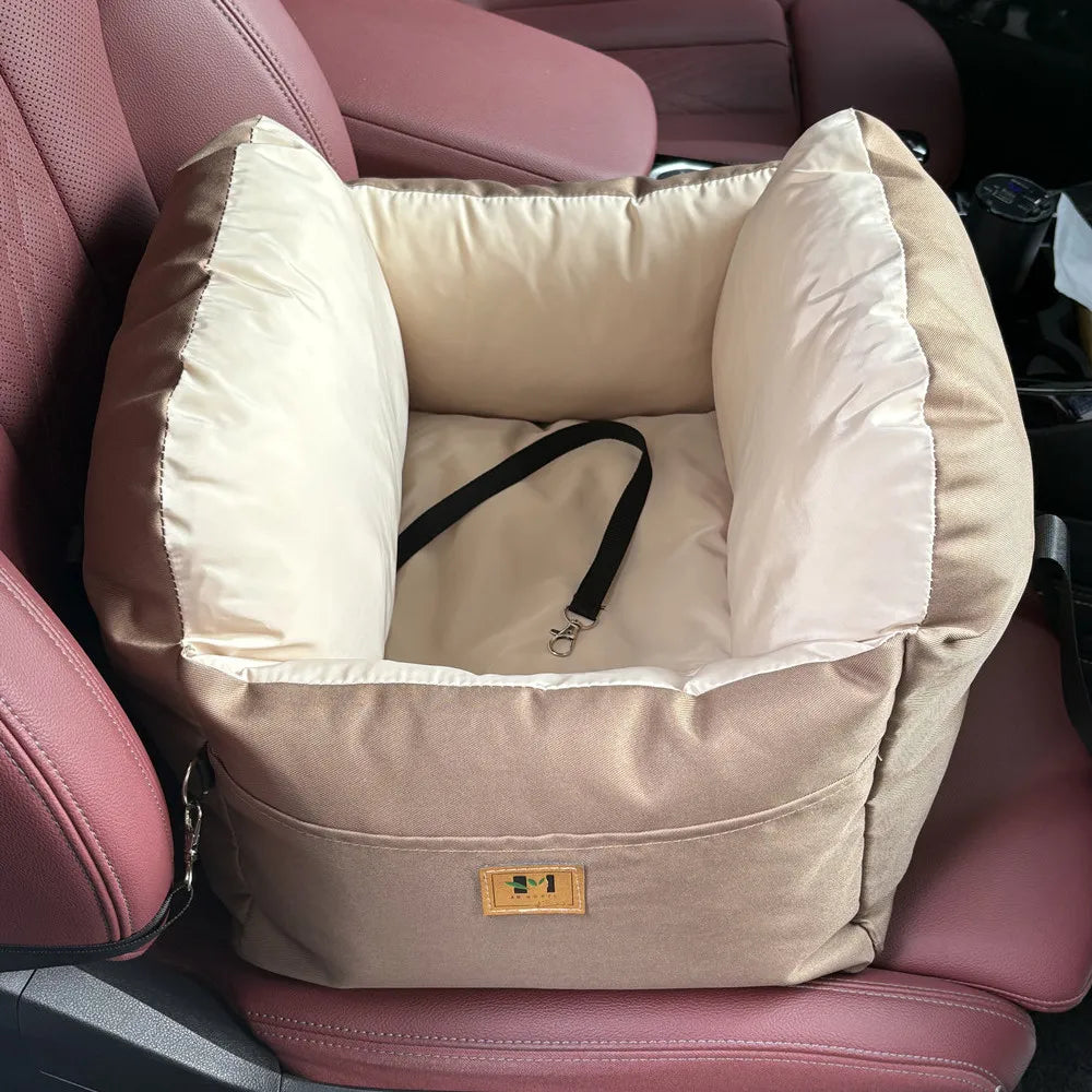 Pet Dog Car Seat Cover Safety Waterproof Puppy Nest Mat Cat Carrier Soft Comfort Travel Dog Car Seat Bed Washable Pet Carrier