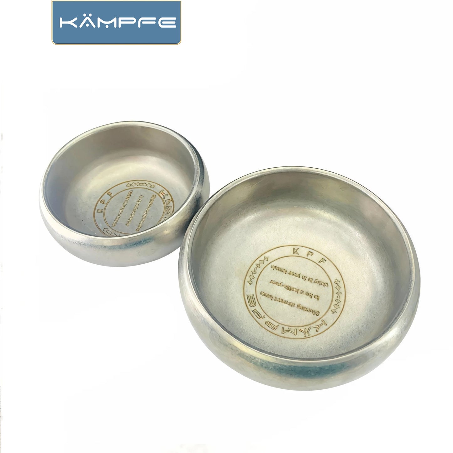 Kampfe  Stainless Steel  Shaving Bowl, Essential Grooming Tools for Barbershop & Home Use  Compact and easy to carry