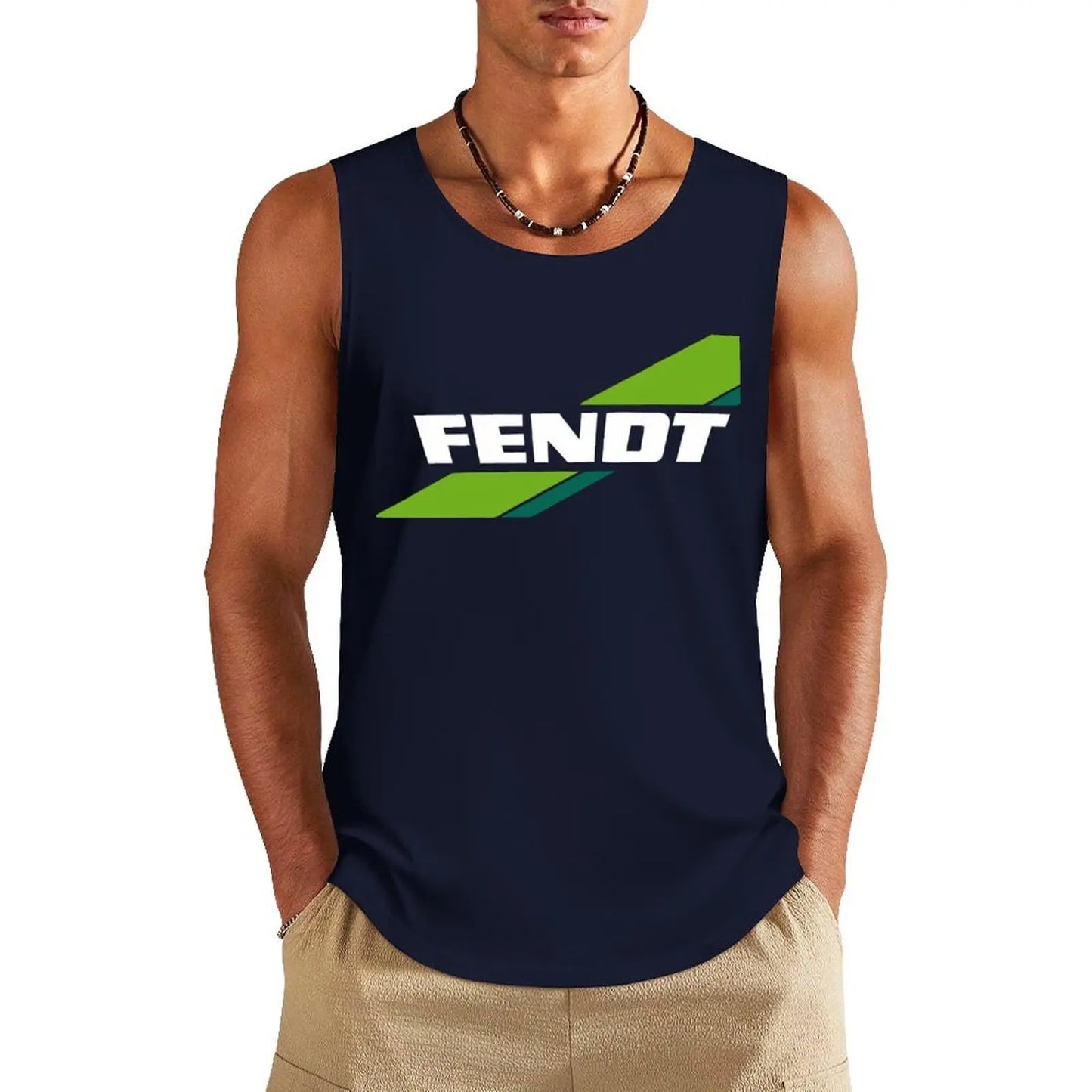 Fendt Tractors Logo Tank Top t-shirt gym man Gym t-shirt man Men's vest