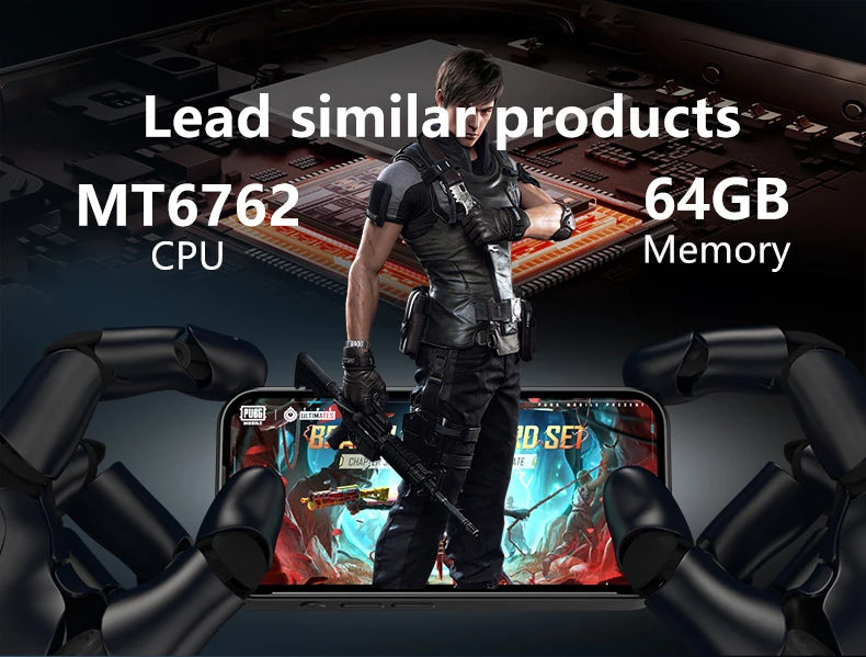 SOYES Q333 Mini Smartphone 4GB RAM 64GB ROM Android 12.0 MTK6762 8-core 2000mAh Face Unlock 4G LTE Dual SIM 3.58in Small Phone