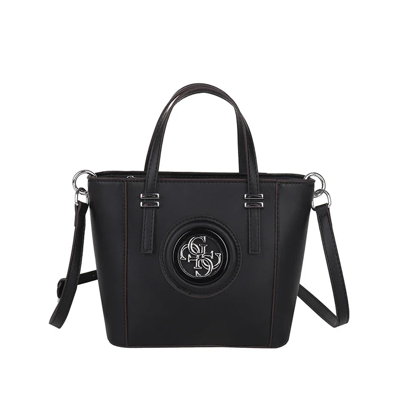 Vintage Leather Diaper Bag For Ladies High-end Simple Fashionable Classic Design Trendy Large Capacity Commuter Backpack