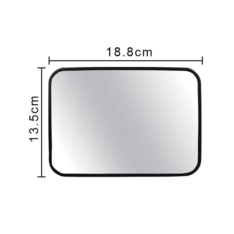 Black White View Back Seat Mirror Baby Car Mirror Safety Seat Headrest Rearview Mirror Baby Facing Rear Ward Car Kids Monitor