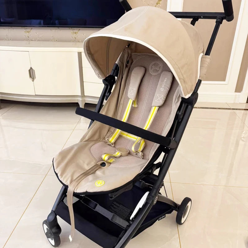 Stroller Armrest Compatible GB Pockit Plus All City Cybex Libelle/2/Pro Orfeo Buggy Bumper Bar Flexible Foldable Easy For Travel