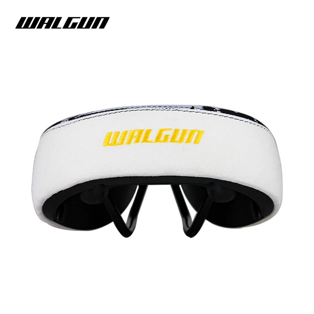 WALGUN BMX Bicycle Saddle Dirt Jump Cruiser Bike Seat with Embroidery Freestyle Racing Dowbhill Saddle MTB 265*170 Cycling Parts