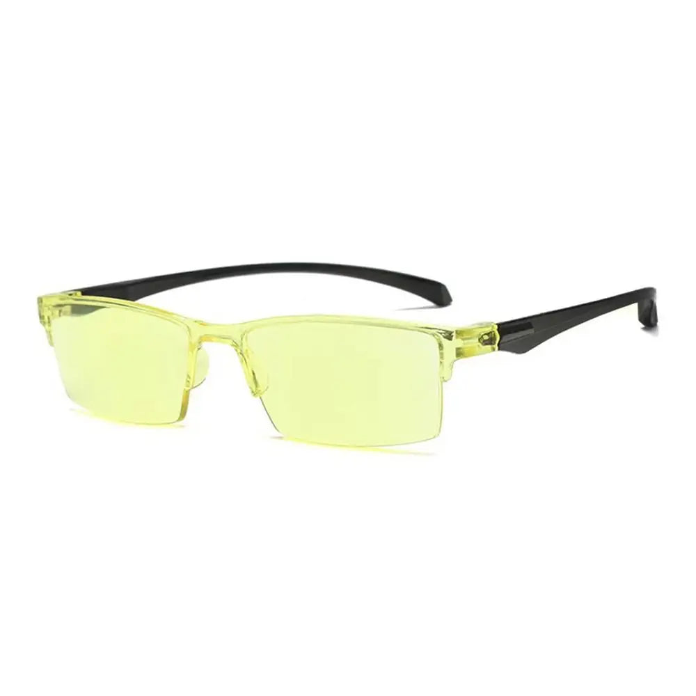Anti Blue Ray Reading Glasses Smart Automatic Zoom Hyperopia Eyeglasses Autofocus Power Half-Rim Near Far Computer Eyewear