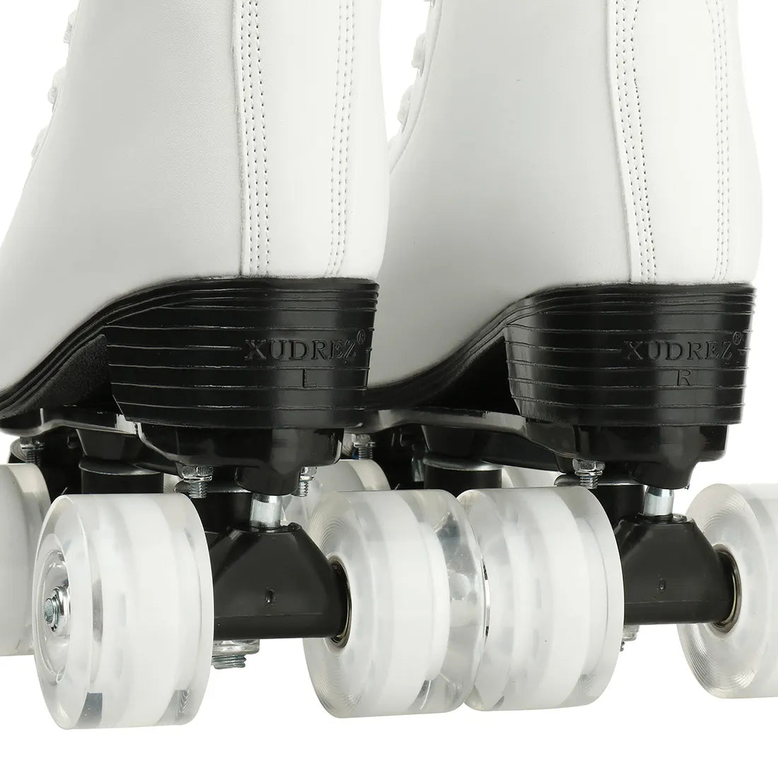 Roller Skate Shoes Size 34-45 4 Wheels Quad Sneakers Skating Pu Leather Sport Beginner Men And Women Roller Skating Shoes Gift