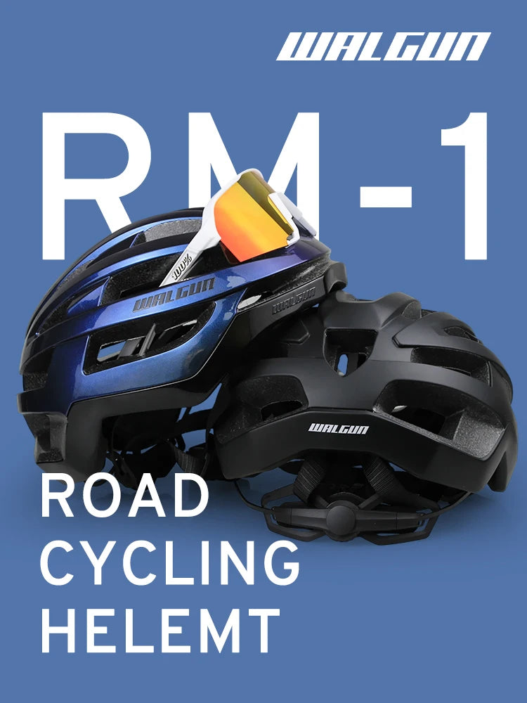 WALGUN New Ultralight Cycling Helmet Safety Cap Bicycle Helmet for Racing Bike Equipments Road MTB Adult Bike Helmets 240g