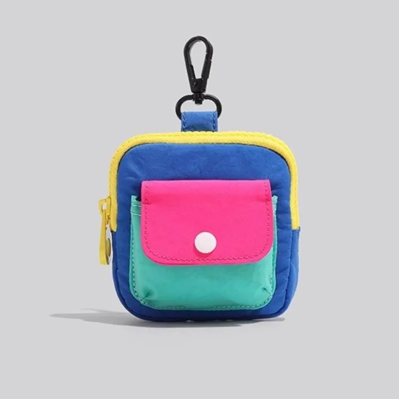 New Niche Coin Wallet, Portable and Compact Color Card Case, Mini Zipper Case