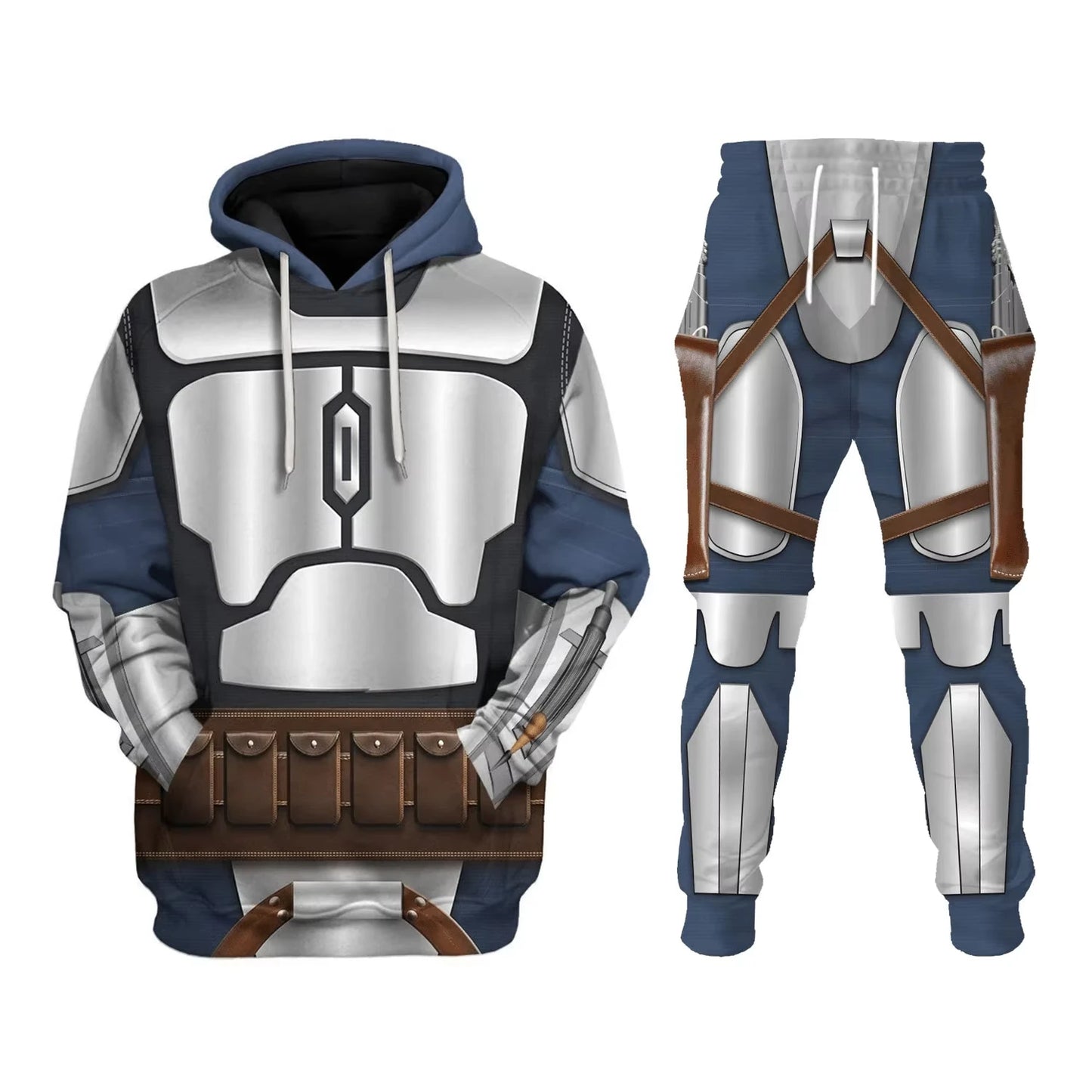 Men Hoodie Pant Set Space Battle Anime Cosplay 3d Print Set Men Women Fashion Hoodie +Pants 2Pcs Sets Sports Tracksuit Masculina