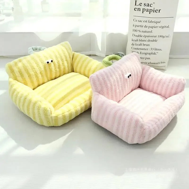 Cushion Winter Bed Puppy Special Sofa Kennel Winter Warm Pet Internet Celebrity Cat Nest Small Dog Dog Sleeping Mat