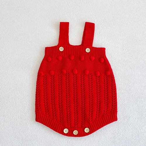Autumn Winter Newborn Baby Girls Knitting Clothing Set Floral Embroidery Cardigan+Jumpsuit Infant Baby Knitted Clothes Suit