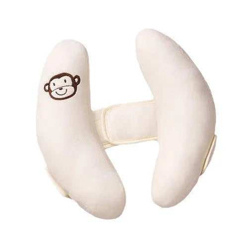 Baby Stroller Pillow Car Seat Head Fixed Neck Pillows Bend Shape Sleeping Protection Headrest Cushion Infant Anti-head Mat