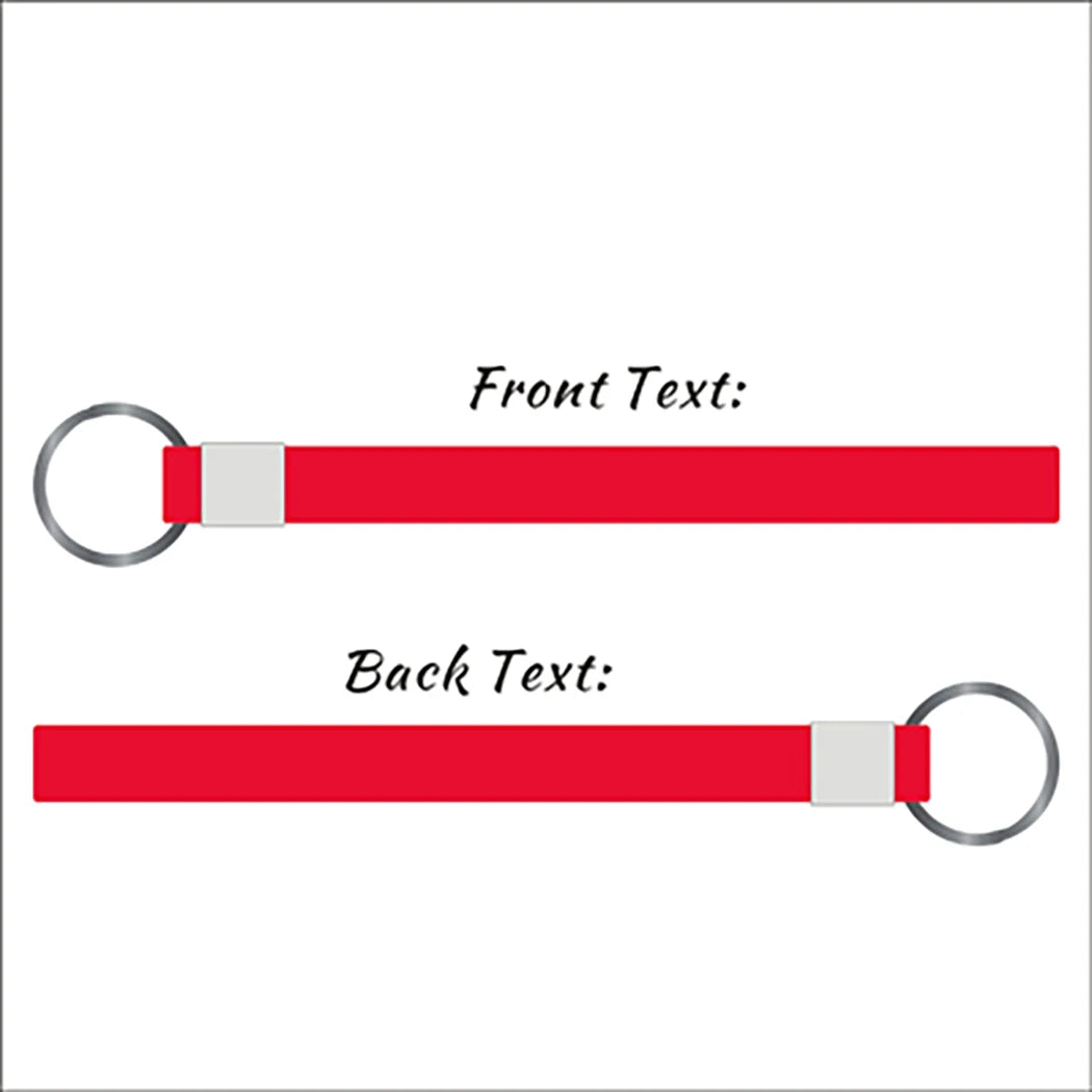 Custom Keychains Personalized Key Rings Llaveros Personalizados Customized for Events, Gifts, Backpacks, Awareness, Business