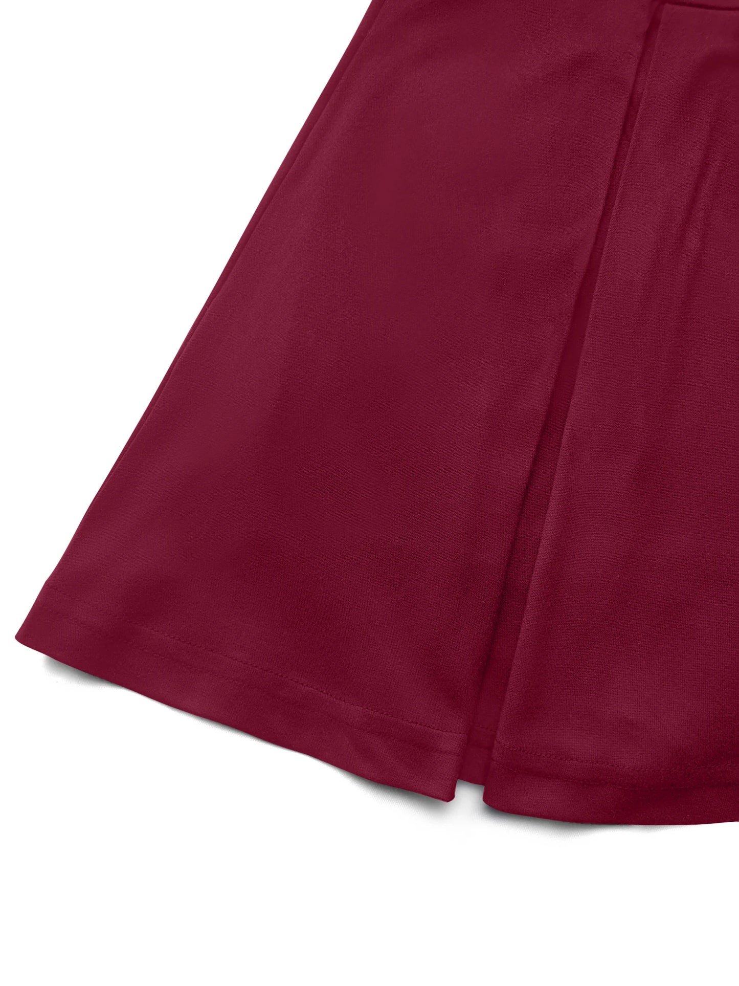High Waisted Flowy Skort with Built-in Shorts, A-Line Tennis Skirt, Quick-Dry Workout & Casual Wear