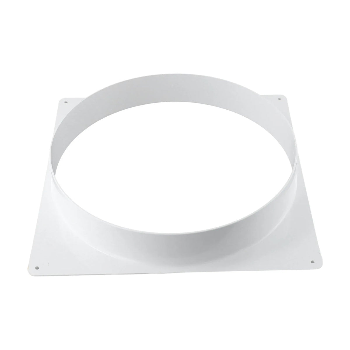 1pc Exhaust Pipe Straight Pipe 100-300MM ABS Air Duct Connectors Flange Ventilation Ducting Replaceable Accessories White