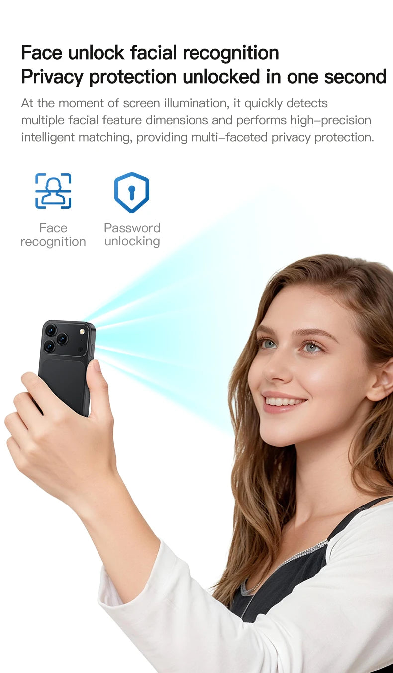 SERVO 18SE MINI Android Pocket Smartphone 2 SIM Standby 3.0" Screen 2GB+16GB WhatsAPP WiFi 3G WCDMA Super Small Smart Cellphones